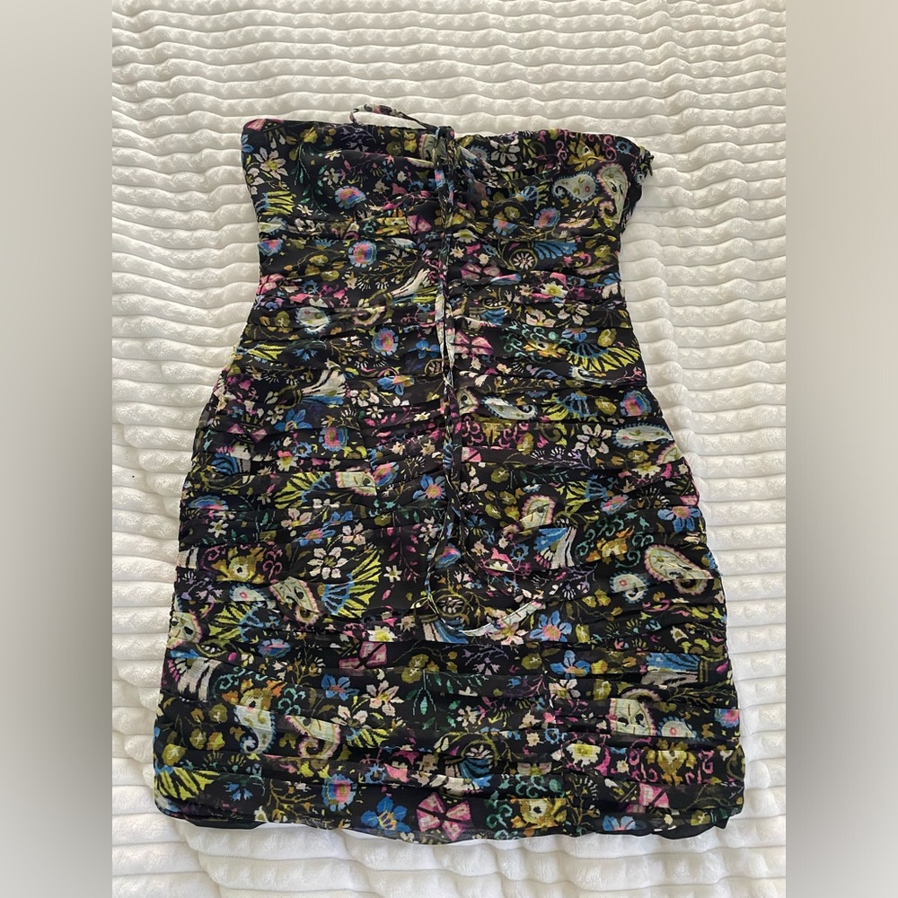 Size Small floral mini dress from Zara